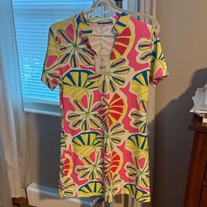 Colorful Floral Women's Dress